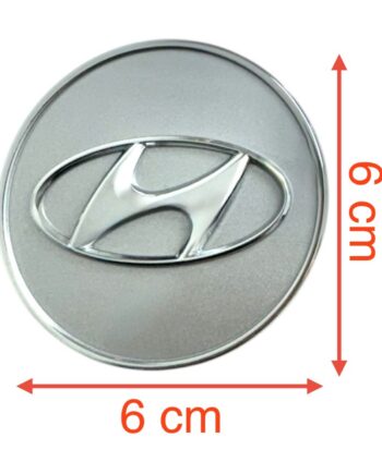 Jant Göbeği Hyundai i30 2012-2015 / Elantra 2008-2015 / Santafe 2006-2012 / Tucson 2010-2013 / ix35 2010-2014 (GRİ, 6,1 Cm)