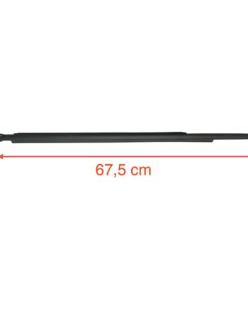 Arka Kapı Dış Cam Sıyırıcı Fitili Toyota Hilux Revo 2015-2026 (SOL, SİYAH)