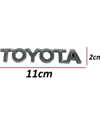 Bagaj Kapak "TOYOTA" Yazısı Toyota Corolla 2007-2018 / Yaris 2006-2014