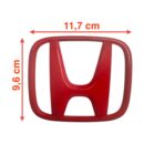 Panjur Arması Honda Civic 2016-2021 (KIRMIZI, MODİFİYELİ TİP)