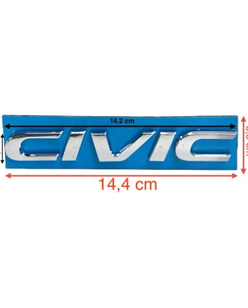 Bagaj Kapak "Civic" Yazısı Honda Civic 2016-2021