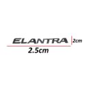 Bagaj Kapak "Hyundai Elantra" Yazısı Hyundai Elantra 2011-2019