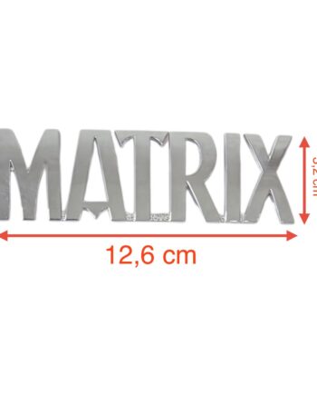 Bagaj Kapak "Matrix" Yazısı Hyundai Matrix 2001-2006