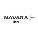 Bagaj Kapak “NAVARA” Yazısı Nissan Navara 2006-2021