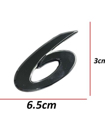 Bagaj Kapak "6" Yazısı Mazda 6 2003-2008