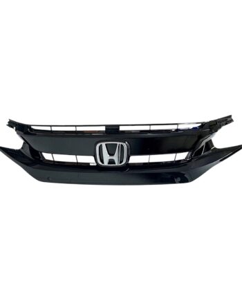 Panjur Honda Civic 2016-2018 (RS, SİYAH, PARK SENSÖR DELİKLİ, ARMALI)