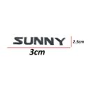 Bagaj Kapak "Sunny" Yazısı Nissan Sunny 1990-1994