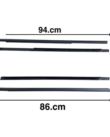 Ön ve Arka Kapı Dış Cam Sıyırıcı Fitil Takımı Mitsubishi Lancer 1999-2005