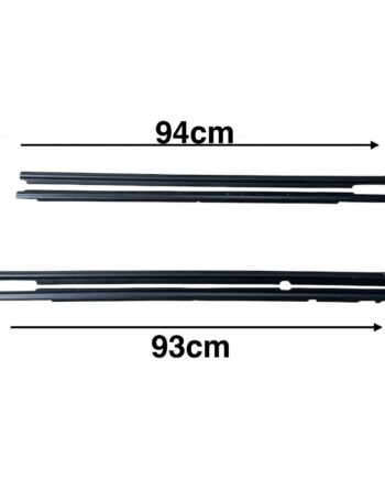Ön ve Arka Kapı Dış Cam Sıyırıcı Fitil Takımı Mitsubishi Lancer 2007-2009
