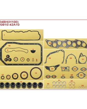 Takım Conta Hyundai H100 1997-2008 / L200 1990-2006 / L300 1990-2009 / Bongo 2005-2009 / Starex 1998-2005 (SİLİNDİR CONTASIZ)